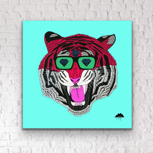 Gino the Majestic Tiger アートインテリア（キャンバス）