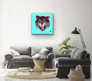Gino the Majestic Tiger アートインテリア（キャンバス）