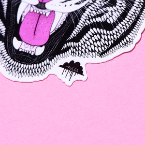 ステッカー Gino the Majestic Tiger